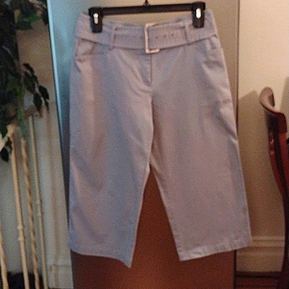 Style & Co. frost gray culottes.🤩